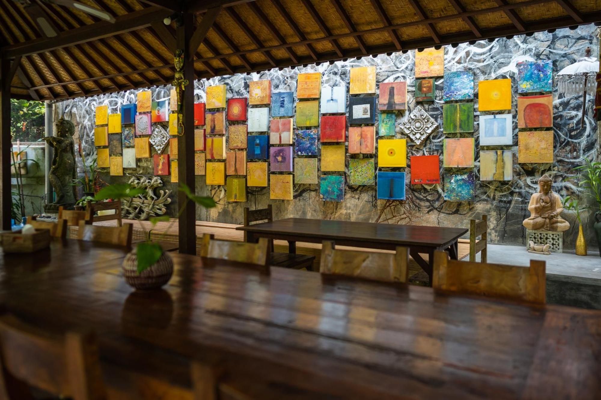 Maison d'hôtes Santra Putra At Karja Art Space Ubud